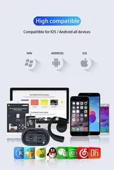 Polvcdg Wireless Open Ear Kopfhörer mit Ohrbügel Luftführung Ohrhörer IPX - 4 – Bild 6