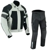 Herren Motorradjacke und Hose Motorrad Motorradbekleidung Motorrad Textil kombi – Bild 1