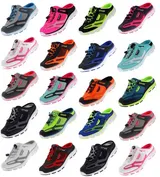 Herren Damen Sabots Sneaker Sandalette Pantoletten Slipper Freizeit Schuhe 16595 – Bild 5