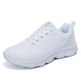 Turnschuhe Damen Leichtgewichtige Sportschuhe Laufschuhe Atmungsaktiv Sneaker – Bild 1