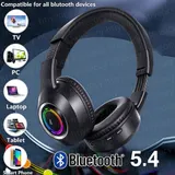 Bluetooth Kopfhörer Over Ear Kabellos HiFi Stereo Wireless Headset Headphone DHL – Bild 1