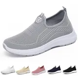 Damen Sneaker Straßen Laufschuhe Atmungsaktiv Turnschuhe Leicht Slip On Schuhe – Bild 13