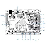 RL-068Q01GN ARM Cortex A55 4-core Rockchip RK3568 Development Board Open Root Pe – Bild 5