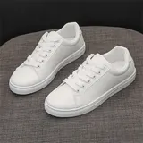 Damen Sneaker Sportschuhe Turnschuhe Laufschuhe Freizeit Schuhe Schnürung DE – Bild 1