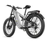 Gebraucht 2000W E-Mountainbike Elektrofahrrad Dual Motor E-bike 48V25Ah Ölbremse – Bild 4