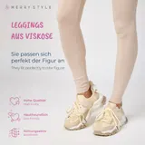Merry Style Damen Freizeithose Leggings Elastischer Bund Lang Viskose XS-5XL – Bild 5