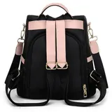 2 in 1 Rucksack Tasche Damen Schultertasche Umhängetasche Handtaschen Backpack – Bild 7