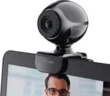 Trust Webcam 300K mit Mikrofon Webkamera USB 480p Camera Schwarz – Bild 4