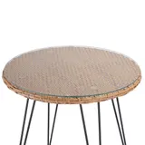 CASARIA® Balkonset 3 teilig Sitzgruppe Garten Bistroset Balkonmöbel Lounge Set – Bild 5