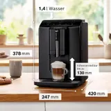 Bosch Serie 2 TIE20109 Kaffeevollautomat 15 bar Kaffeemaschine Keramikmahlwerk – Bild 9