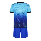 Jungen T-Shirt- Und Shorts-Set Ausbildung Sport Trainingsset Fußballkostüm – Bild 8