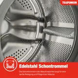Telefunken Waschmaschine 10kg Frontlader 1400 U/Min. EEK A Dampffunktion 10 kg – Bild 8