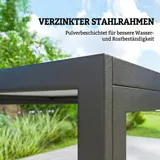 Outsunny Gartenmöbel Set Sitzgruppe Tisch mit 6 Atmungsaktiven Stühlen – Bild 8