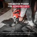 WALTER 1500W SDS+ Bohrhammer und Meißelhammer, Schlaghammer, Koffer und Zubehör – Bild 2