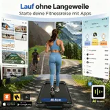 Laufband Für Zuhause mit Steigung 10% Elektrisch Klappbar Walking Pad bis 145kg – Bild 7