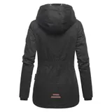 Marikoo Damen Herbst Winter Jacke Teddyfell gefüttert Winterjacke Kapuze B802 – Bild 7