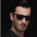 Aluminium Magnesium Polarisiert Sonnenbrille Herren Retro UV 400 Fahren Brille – Bild 6