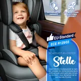Autokindersitz Autositz Kinderautositz mit Extrapolster 9-36kg Gruppe 1+2+3 Schw – Bild 2