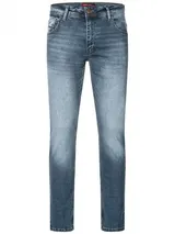 Herren Jeans Stretch Hose Lorenzo Loren Herrenjeans Regular Fit Blau LL-4002 NEU – Bild 7