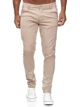 TAZZIO Chino | Slim Fit | Herren Stoffhose | Stretch | Designer Hose | 19530 – Bild 1