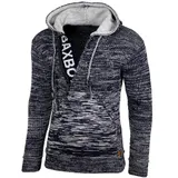 Baxboy Top Herren Winter Kapuzenpullover Pulli Sweatshirt Jacke RN-13277 Neu – Bild 1
