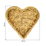 HMF Geschenkkorb leer Aufbewahrungskorb Wasserhyazinthe Flechtkorb div. Formen – Bild 5