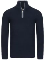 Indicode Herren Strickpullover Mayer-Grobstrick Pullover Pulli Reißverschluss – Bild 1