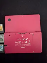 Nintendo DSi Konsole Rosa Pink + 4 Spiele   – Bild 2
