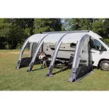 Deiwo Vorzelt aufblasbar 390x235cm Camping Seitenzelt Wohnwagen Wohnmobil Zelt – Bild 1
