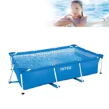 Intex Frame Pool Rechteck 220x150x60cm Schwimmbad Schwimmbecken Familypool-28270 – Bild 4
