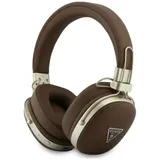 Guess Bluetooth 5.4 Wireless Headset ENC On-Ear Metal Grained Triangle Logo – Bild 5