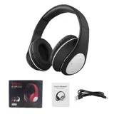 Bluetooth Wireless Over Ear Stereo Kopfhörer Faltbar Leicht TF Deep Bass – Bild 7