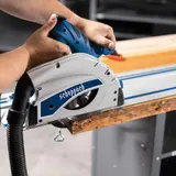 Scheppach Tauchsäge PL55 Handkreissäge Tauchkreissäge 1200W + 2 Führungschienen – Bild 12