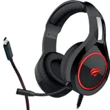 Schwaiger USB Gaming Over-Ear Headset Kopfhörer Mikrofon LED Stereo PC Notebook – Bild 1