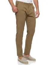 Indicode Herren Chinohose Ville-Chino Pants Lange Hose Herrenhose Stoffhose – Bild 2