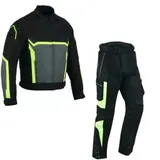 Herren Motorrad Kombi Textil Jacke & Hose Wasserdicht CE-Protektoren Biker Anzug – Bild 1