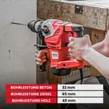 WALTER 1500W SDS+ Bohrhammer und Meißelhammer, Schlaghammer, Koffer und Zubehör – Bild 4