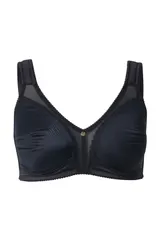 Ulla Popken Damen große Größen Minimizer BH Satin Spitze ohne Bügel 841485 – Bild 7