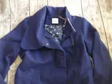 Sheego Mantel Kurzmantel Jacke marine blau 787 Gr. 46 58 (535) Übergröße – Bild 3