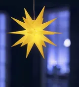XXL 100 cm LED Weihnachtsstern Timer Innen Außen Weihnachts-Deko Stern Advent 3D – Bild 2