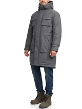 Indicode Herren Parka INKristof-Herrenmantel Winterparka Mantel Kapuze Parka – Bild 7