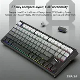 Mechanische Gaming Tastatur RGB USB Kabel/Wireless Kabellos Keyboard Bluetooth – Bild 9