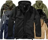 Brandit Herren Herbst Winter Jacke Regenjacke Windbreaker Outdoor Übergangs – Bild 4