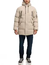 Indicode Herren Winterjacke INLondoy-Herrenjacke Steppjacke Kapuze Parka Mantel – Bild 6
