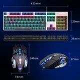 Mechanische Gaming-Tastatur PC Keyboard Kabellose Wireless Bluetooth/2,4 GHz/USB – Bild 17
