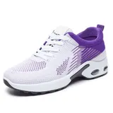 Damen Laufschuhe Atmungsaktiv Turnschuhe Leichte Sportschuhe Athletisch Sneaker – Bild 8