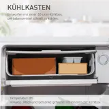 91L Kühlschrank mit Gefrierfach 81L+10L Kleiner Kühlschrank mit Gemüsefach – Bild 6