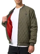 Indicode Herren Übergangsjacke Novak-Steppjacke Daunen Optik Männer Jacke – Bild 2