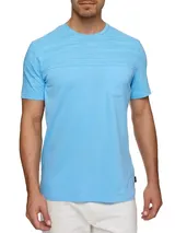 Indicode Herren T-Shirt INSprings-Rundhals Brusttasche Männer Shirt Sommershirt – Bild 3