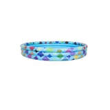 Planschbecken Kinderpool Aufblasbar Baby Pool 3-Ring Gartenpool Punkte Sommer – Bild 4